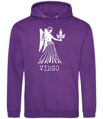 Virgo hoodie in purple