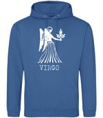 Virgo hoodie in tropical blue