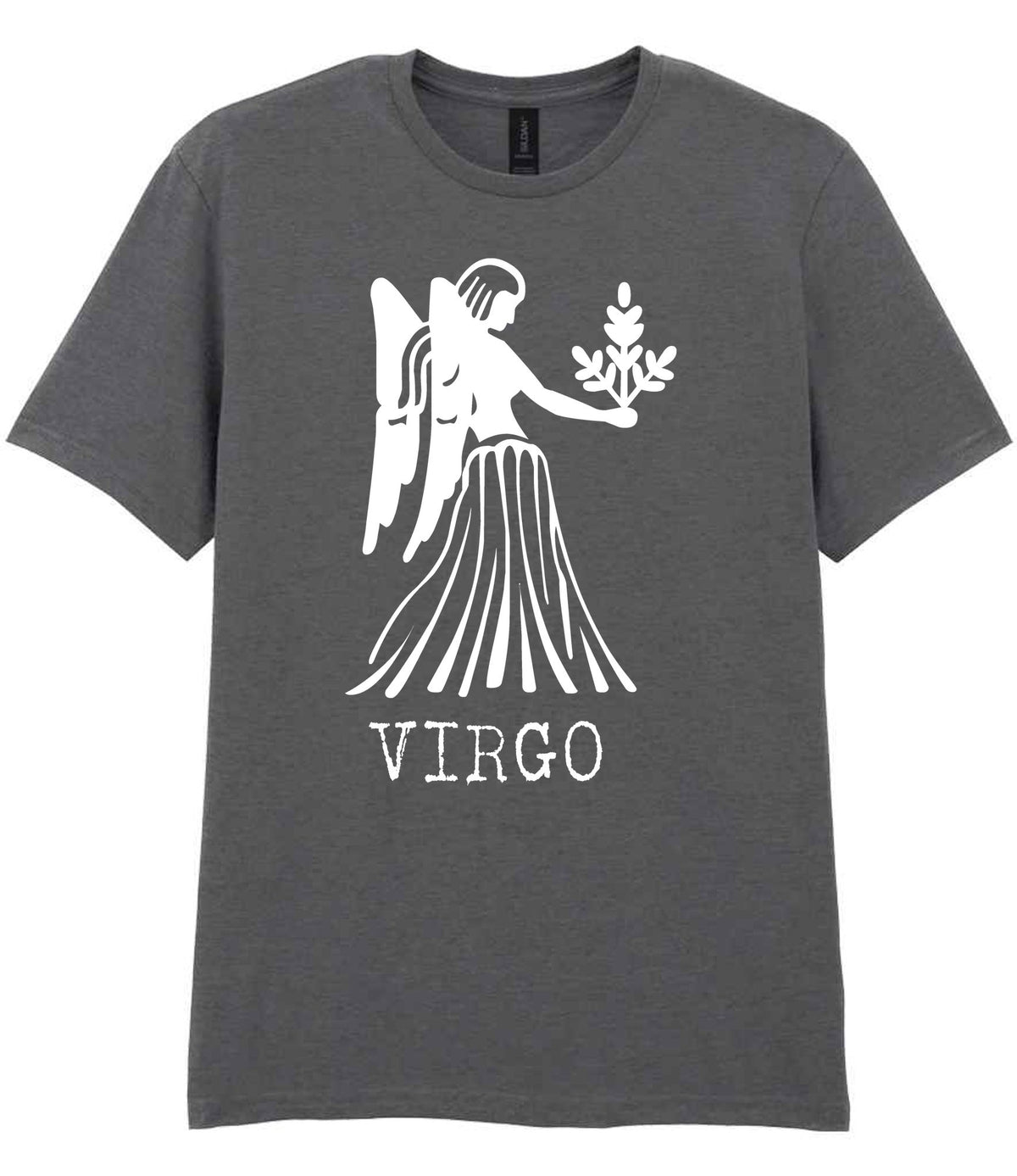 Virgo t-shirt in charcoal