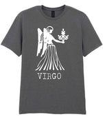 Virgo t-shirt in charcoal