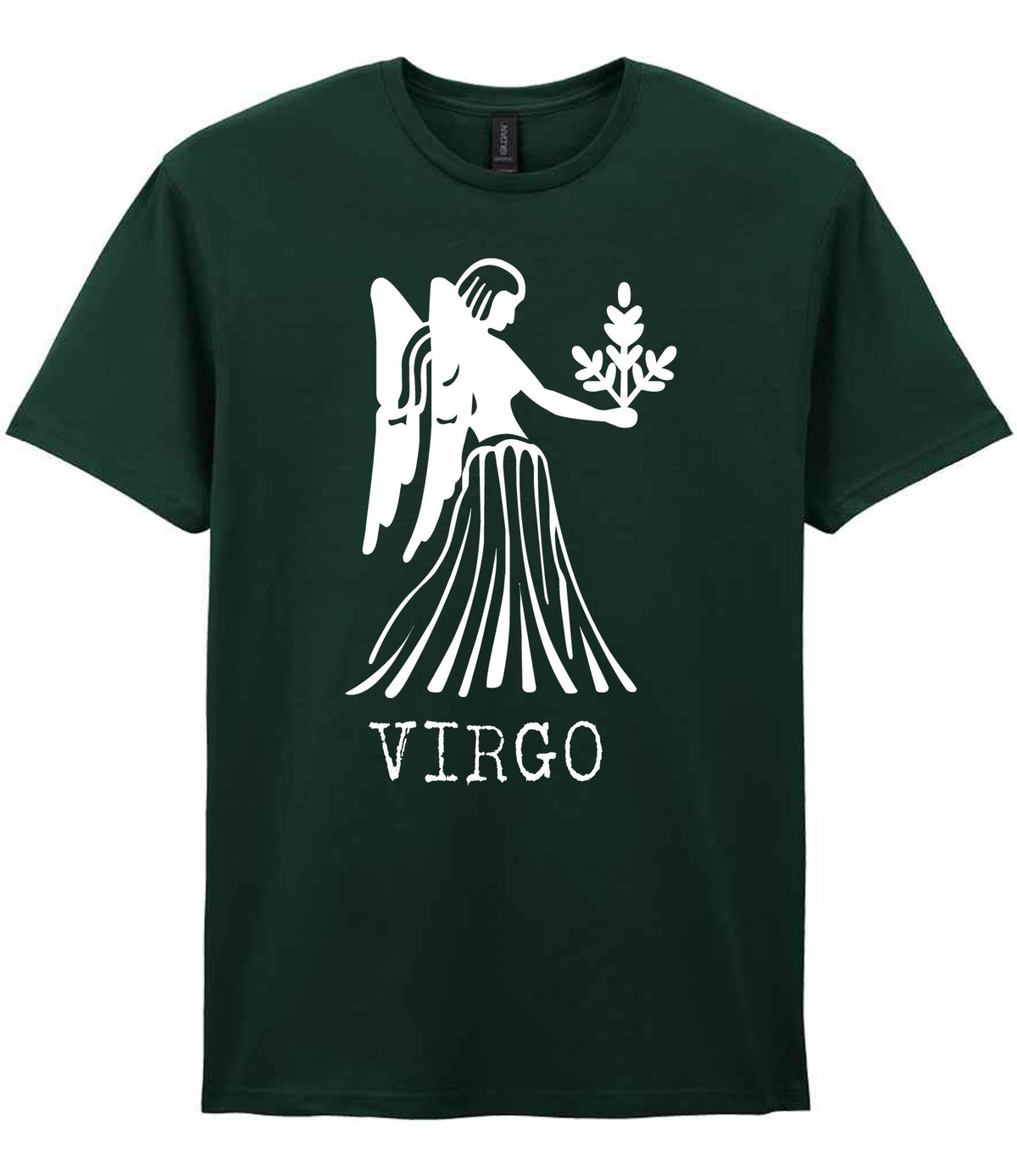Virgo t-shirt in forest green