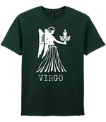 Virgo t-shirt in forest green