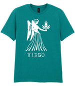 Virgo t-shirt in jade dome