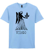 Virgo t-shirt in light blue
