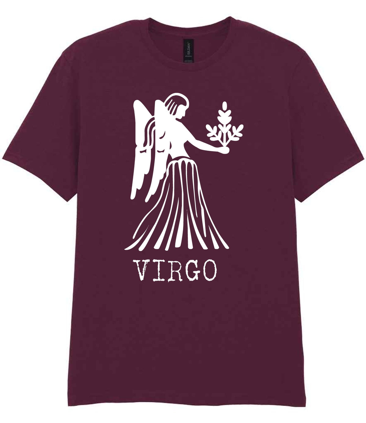 Virgo t-shirt in maroon