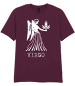 Virgo t-shirt in maroon