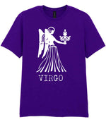 Virgo t-shirt in purple