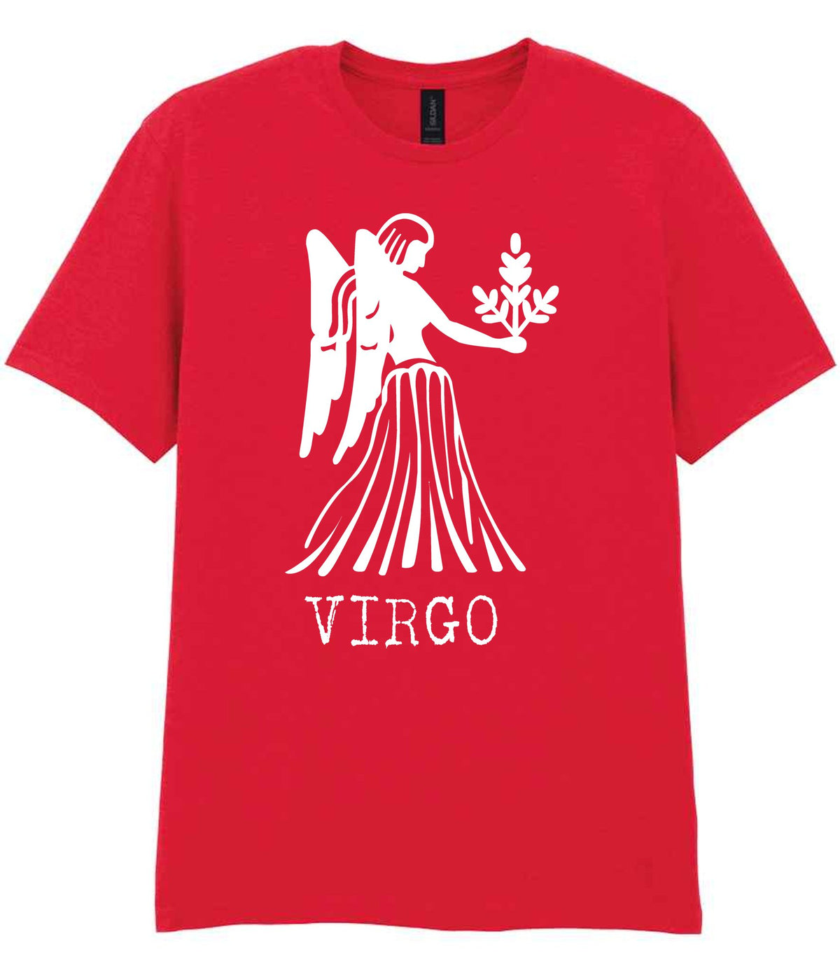 Virgo t-shirt in red