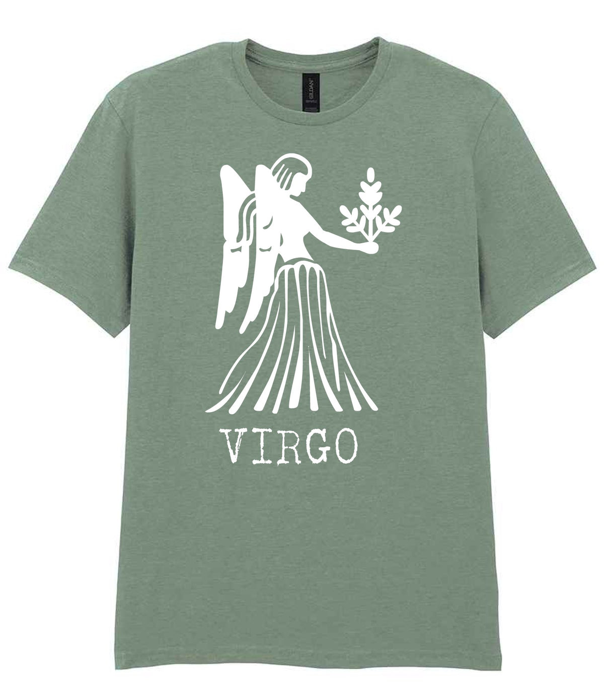 Virgo t-shirt in sage