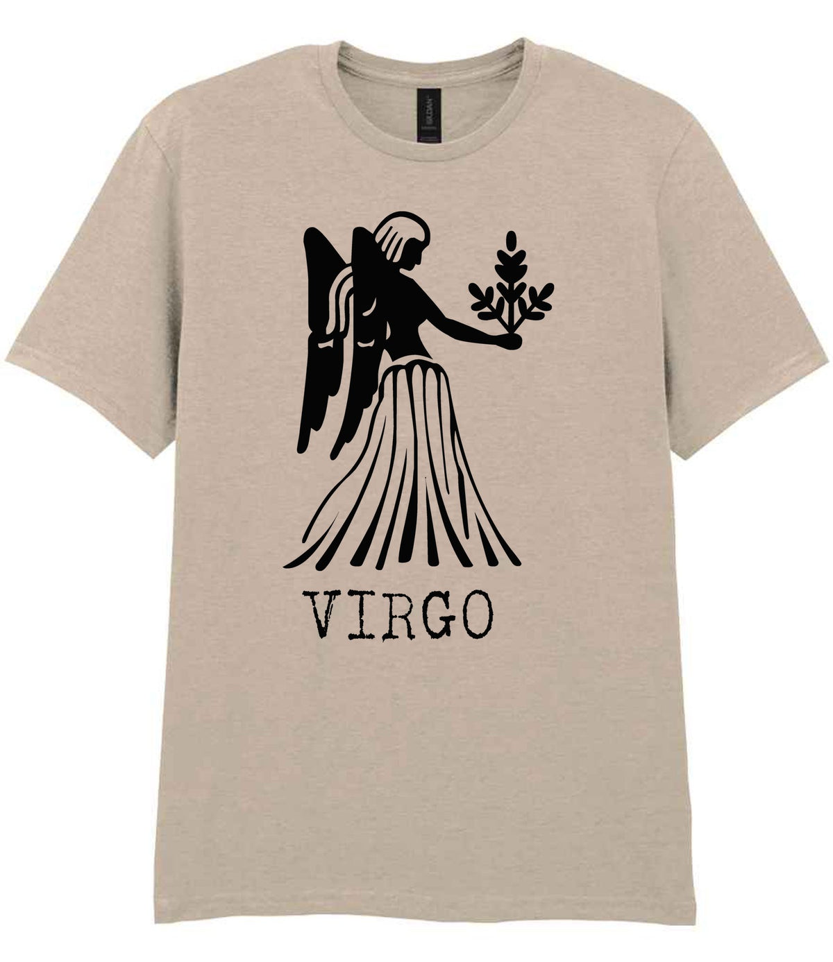 Virgo t-shirt in sand