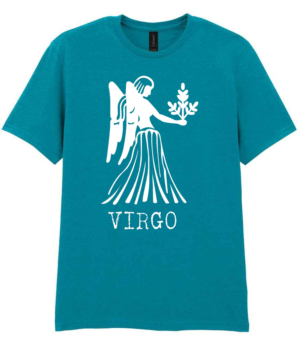 Virgo t-shirt in tropical blue