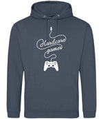 Hardcore Gamer hoodie in airforce blue