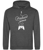 Hardcore Gamer hoodie in charcoal