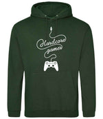 Hardcore Gamer hoodie in forest green