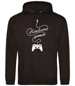 Hardcore Gamer hoodie in jet black
