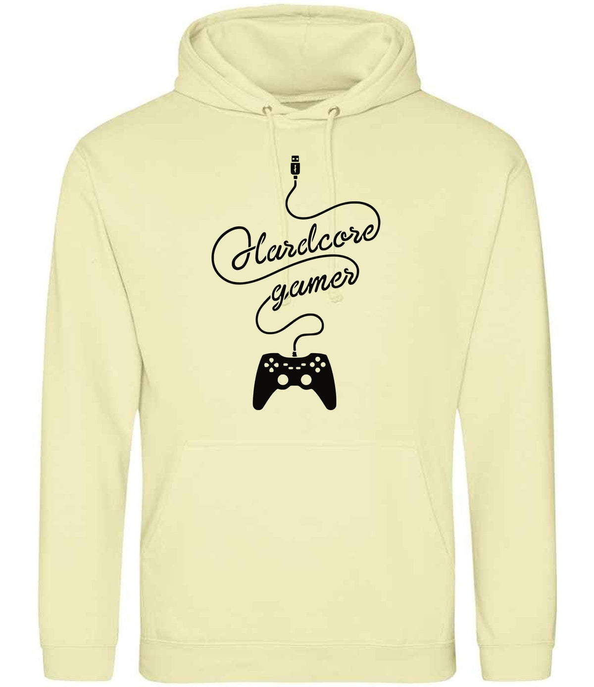 Hardcore Gamer hoodie in pina colada