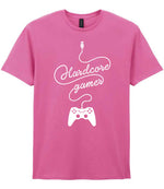 Hardcore Gamer t-shirt in azalea