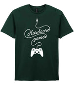 Hardcore Gamer t-shirt in forest green