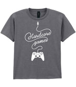 Hardcore Gamer t-shirt in graphite heather