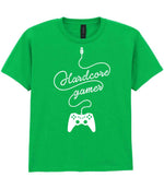 Hardcore Gamer t-shirt in irish green