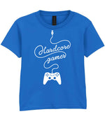 Hardcore Gamer t-shirt in royal blue