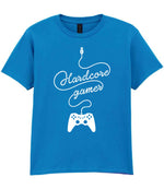 Hardcore Gamer t-shirt in sapphire blue