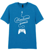 Hardcore Gamer t-shirt in sapphire blue