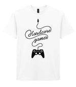 Hardcore Gamer t-shirt in white