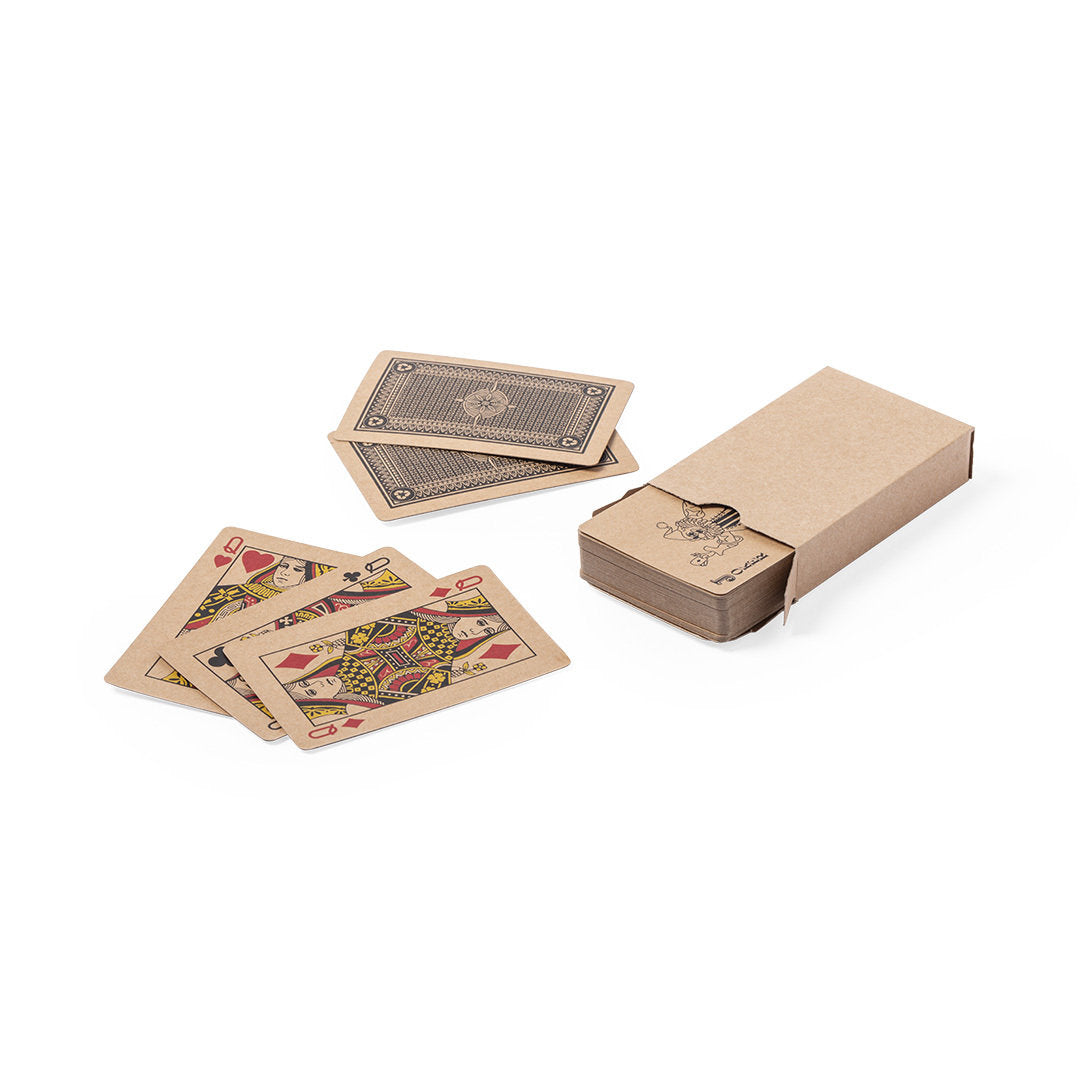 Trebol Recycled Cardboard Playing Cards – Eco-Friendly French Nature Line