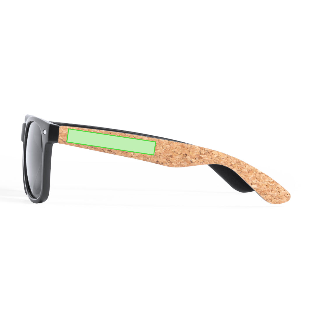 Scutel Sunglasses – Sustainable UV400 Protection with Natural Cork Arms