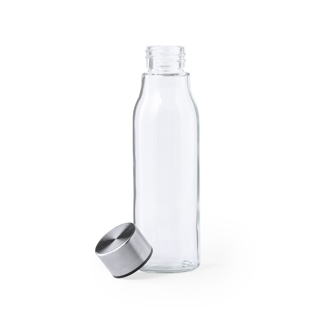 Krobus Borosilicate Glass Bottle – Durable 550ml Reusable Drinkware