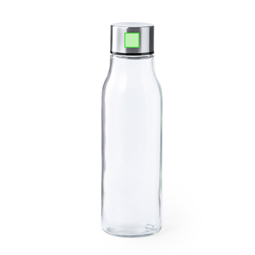 Krobus Borosilicate Glass Bottle – Durable 550ml Reusable Drinkware