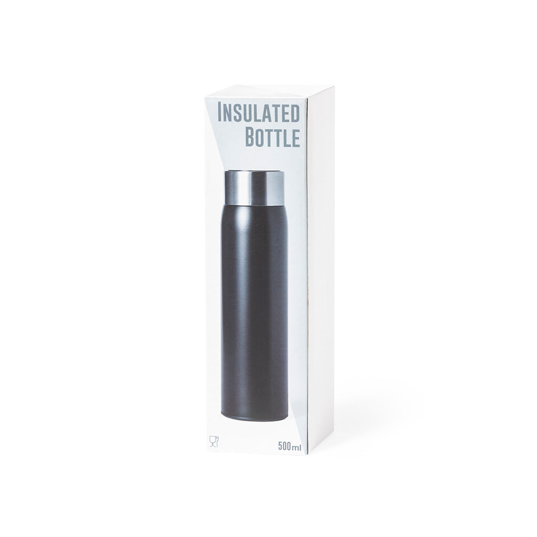 Kenay Thermal Bottle – Stainless Steel Double Wall Insulated Bottle with Temperature Gauge