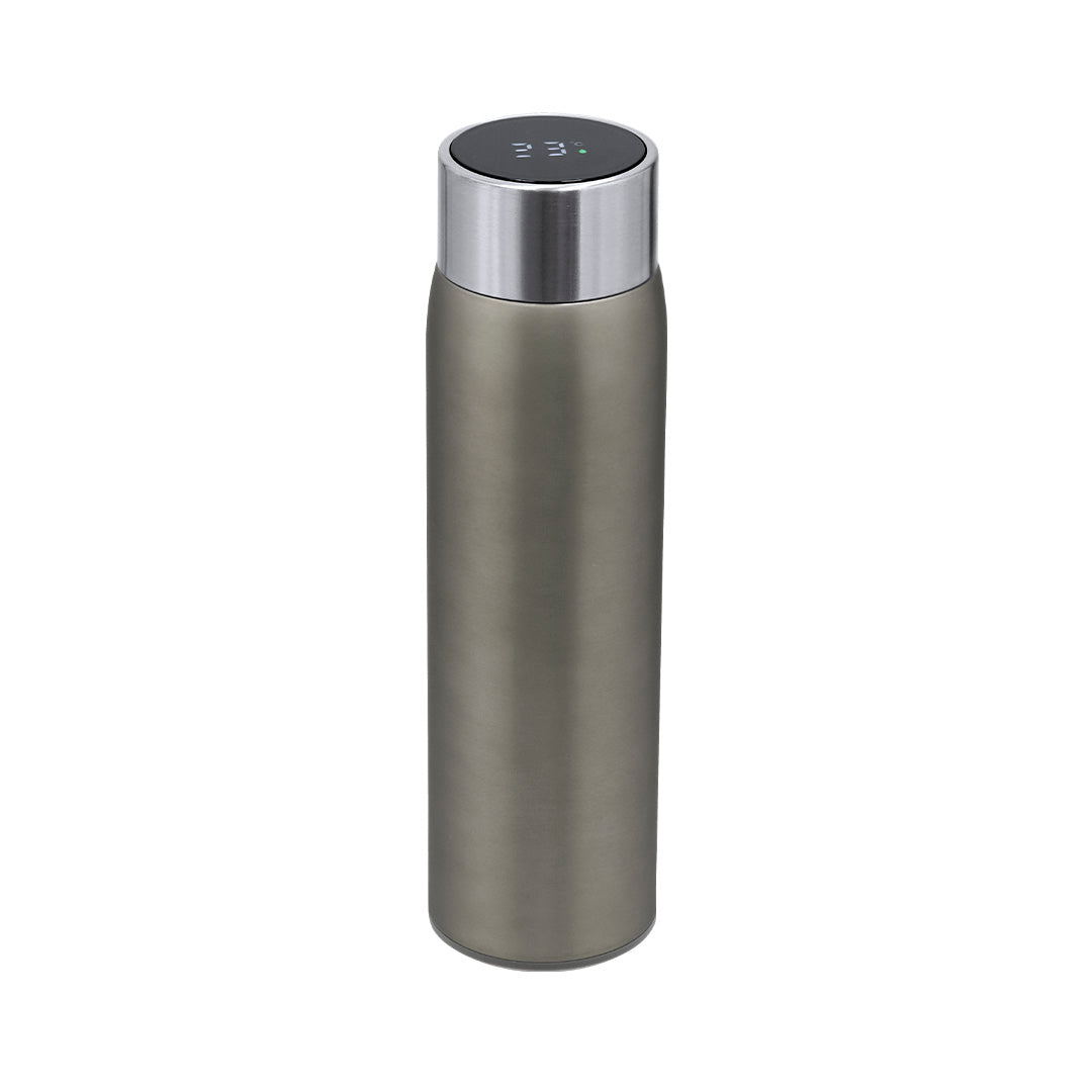 Kenay Thermal Bottle – Stainless Steel Double Wall Insulated Bottle with Temperature Gauge