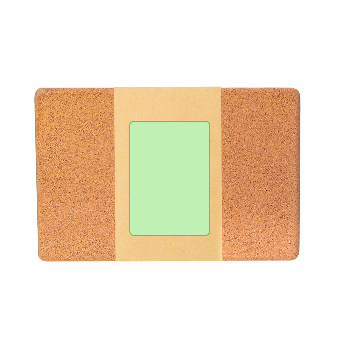 Natara Yoga Block – Durable Natural Cork for Yoga and Fitness