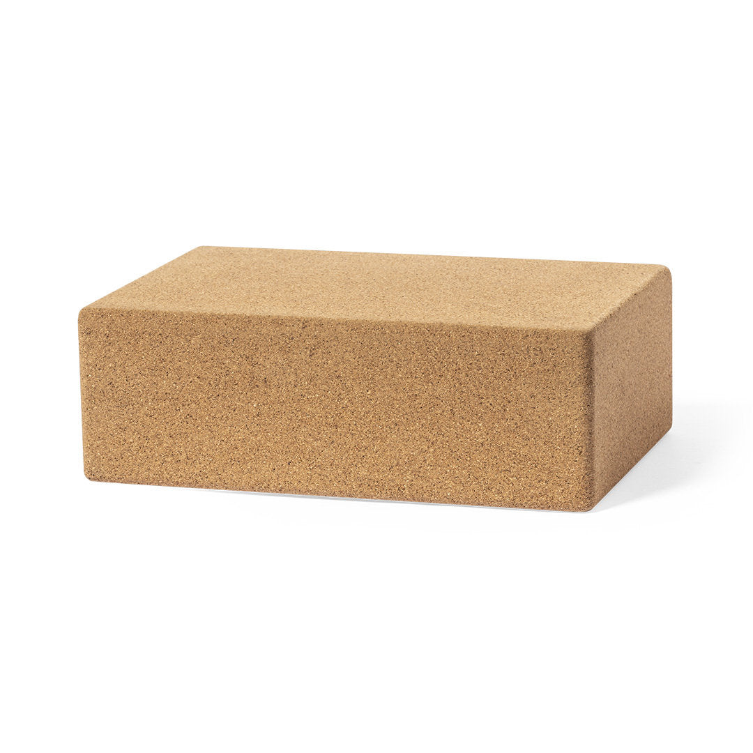 Natara Yoga Block – Durable Natural Cork for Yoga and Fitness