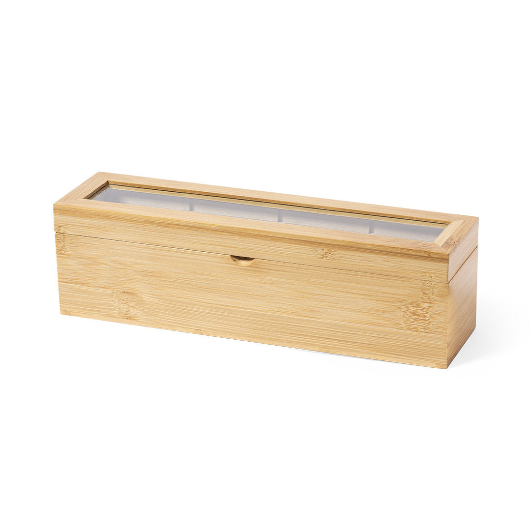Zirkony Bamboo Tea Box – Sustainable and Stylish Storage