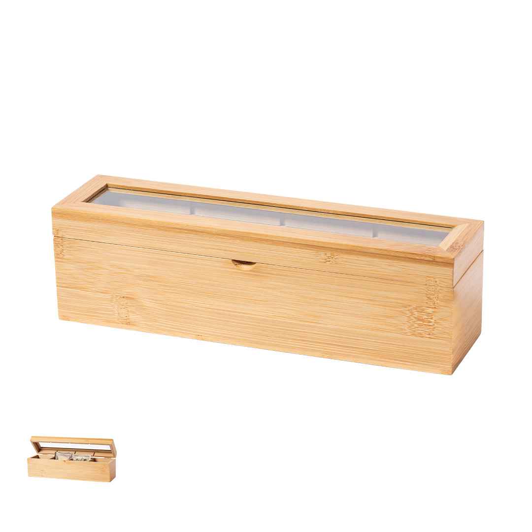 Zirkony Bamboo Tea Box – Sustainable and Stylish Storage