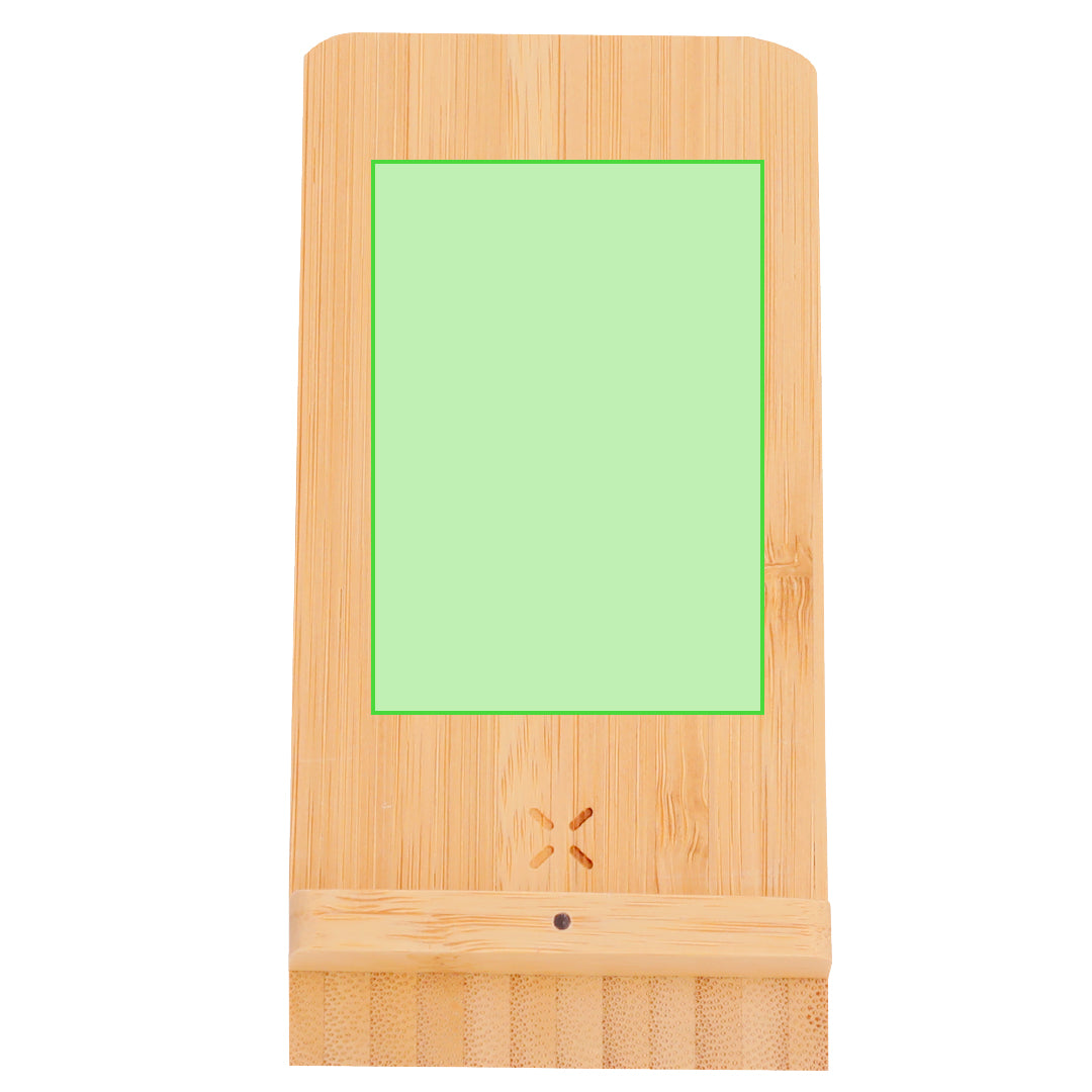 Bloxem Multifunctional Pen Holder – Bamboo Wireless Charger & USB Hub