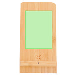 Bloxem Multifunctional Pen Holder – Bamboo Wireless Charger & USB Hub