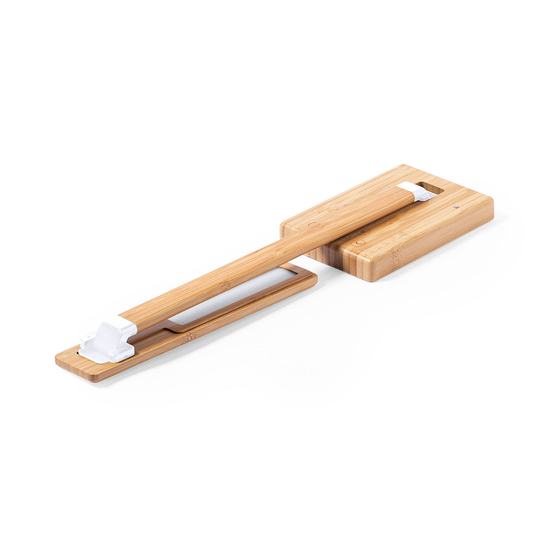 Sleya Folding Lamp with Wireless Charger – Sustainable Office Lighting