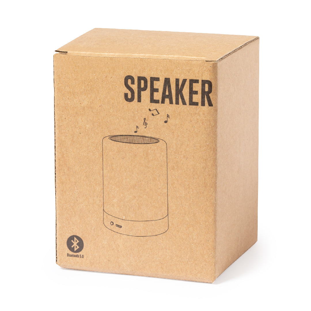 Nalow Bamboo Bluetooth Speaker – Sustainable Sound with LED Lighting