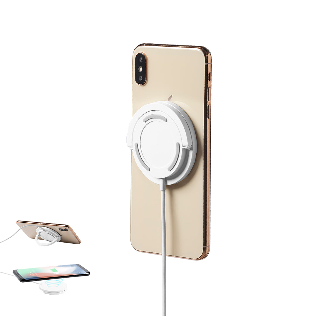 Dixlem RCS Magnetic Wireless Charger – Sustainable Tech Accessory for Irish Businesses