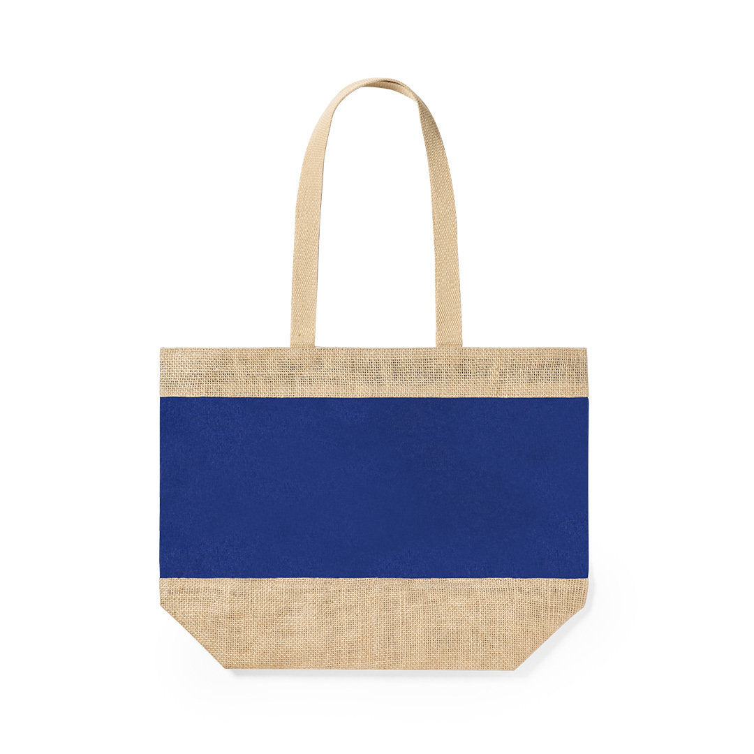 Raxnal Bag – Durable Laminated Jute and Cotton Tote for Irish Businesses
