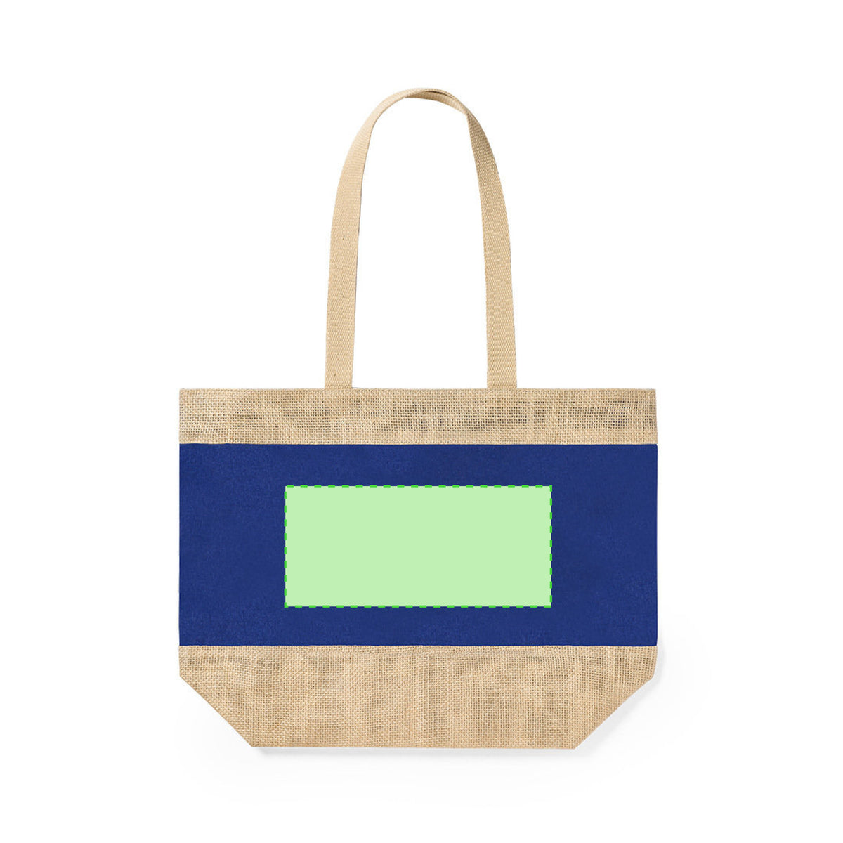 Raxnal Bag – Durable Laminated Jute and Cotton Tote for Irish Businesses