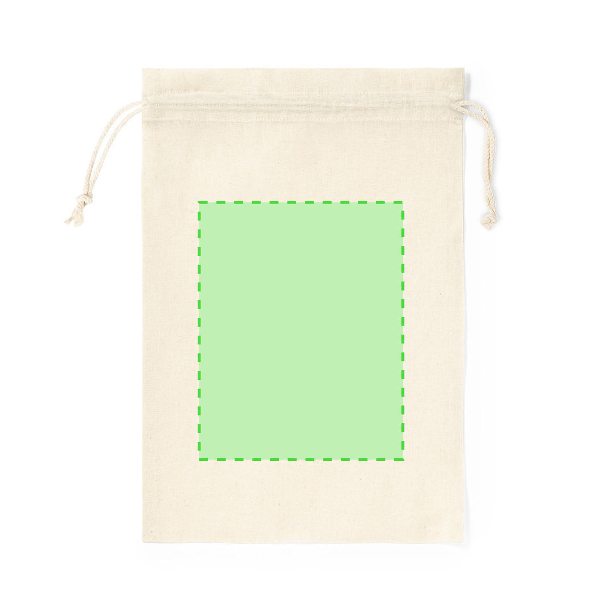 Miley Cotton Drawstring Bag – Durable Natural Cotton Bag for Businesses and Events