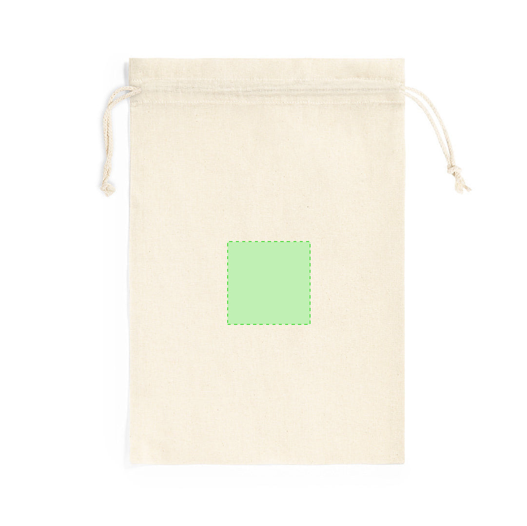 Miley Cotton Drawstring Bag – Durable Natural Cotton Bag for Businesses and Events