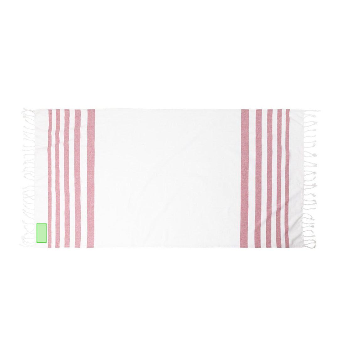 Sally Two-Tone Pareo Towel – 100% Cotton, Lightweight and Durable