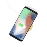 Noopy Wireless Magnetic Charger - Eco-Friendly Bamboo Phone Holder