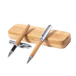 Notium Pen Set – Sustainable Bamboo and Metal Writing Instruments
